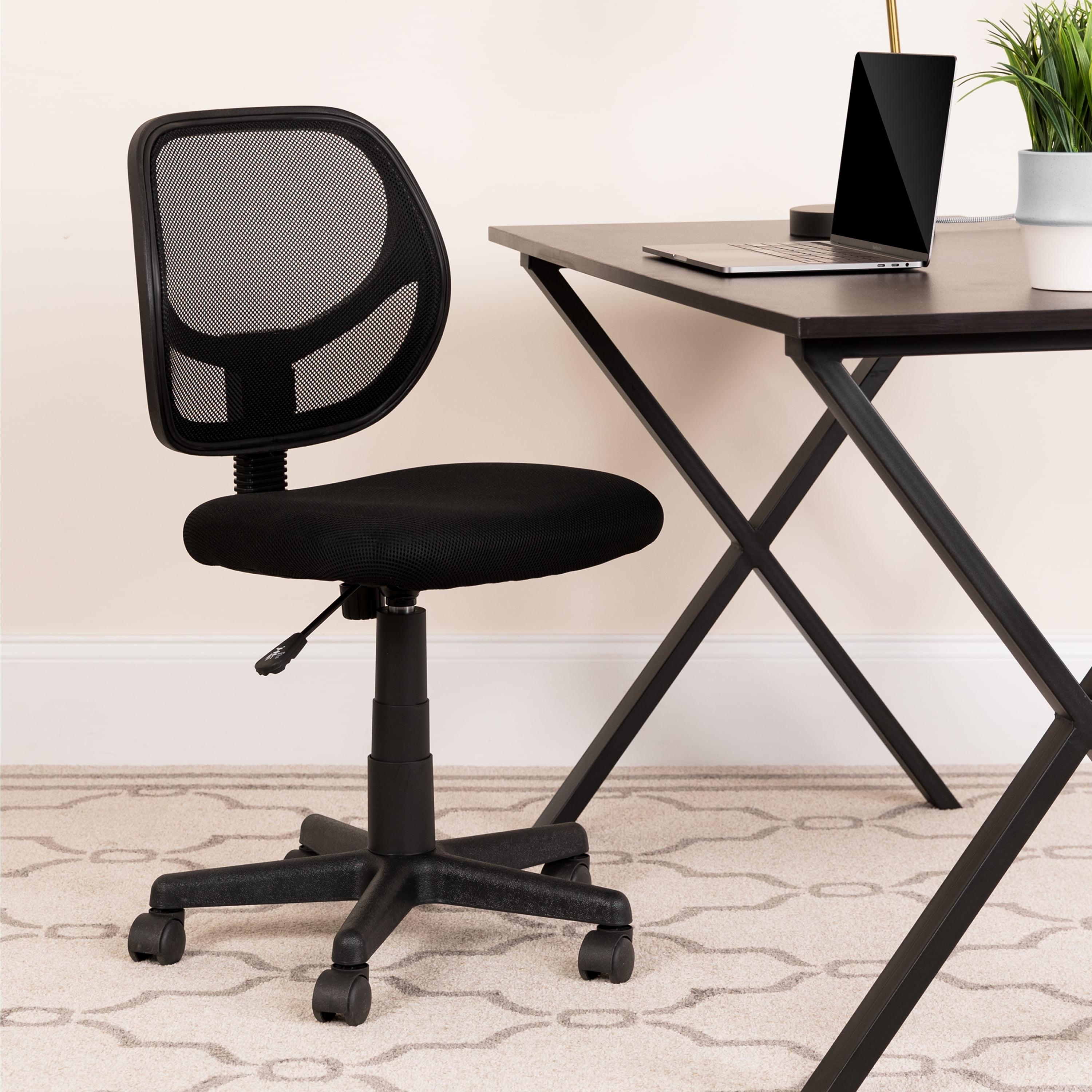 ErgoFlex 360 Black Mesh Swivel Mid-Back Task Chair