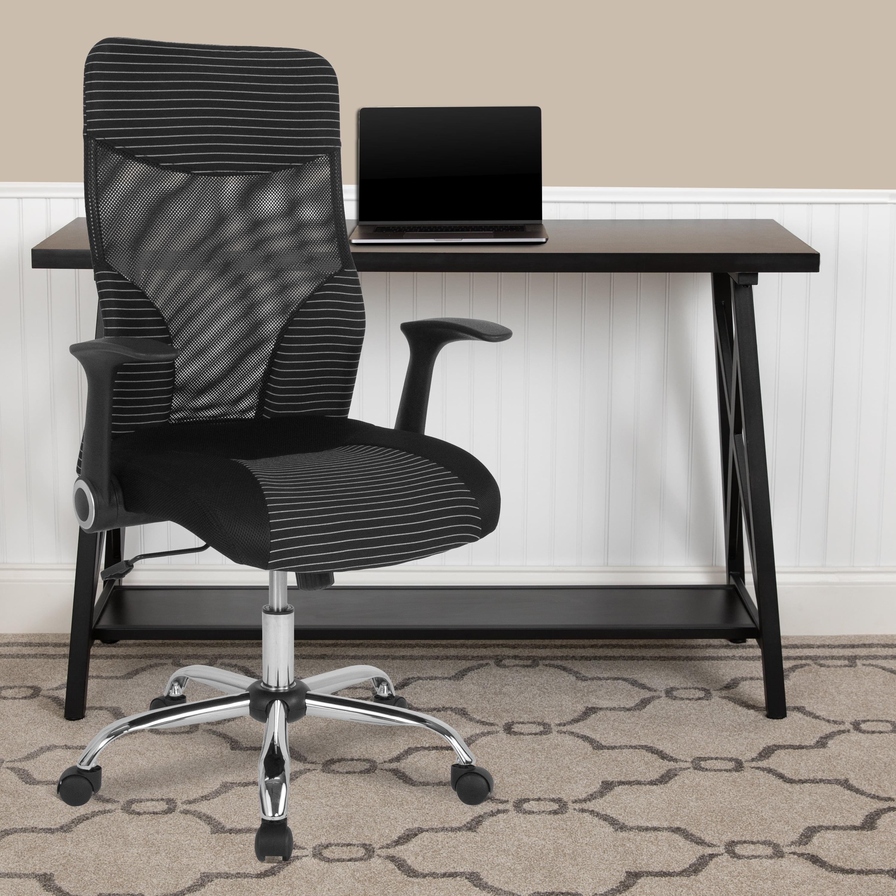 Jefferson High Back Ergonomic Office Chair with and White Contemporary Mesh Design