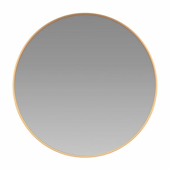 Flash Furniture Modern Round Wall Mounted Mirror, Gold