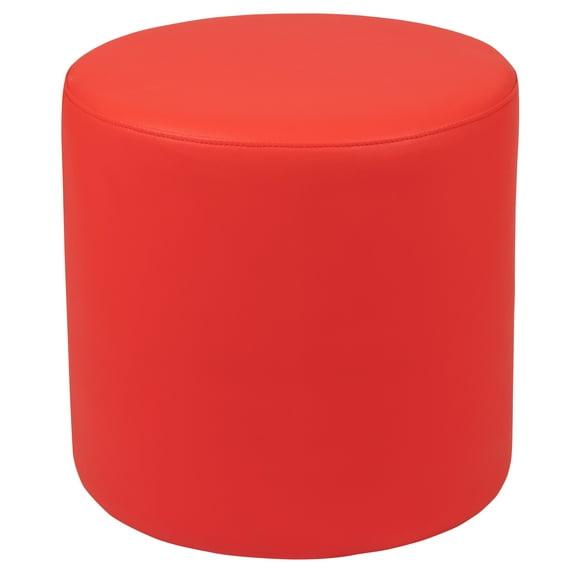 Flash Furniture Nicholas Flexible Learning Modular Soft Seating Circle Ottoman for Classrooms and Common Spaces