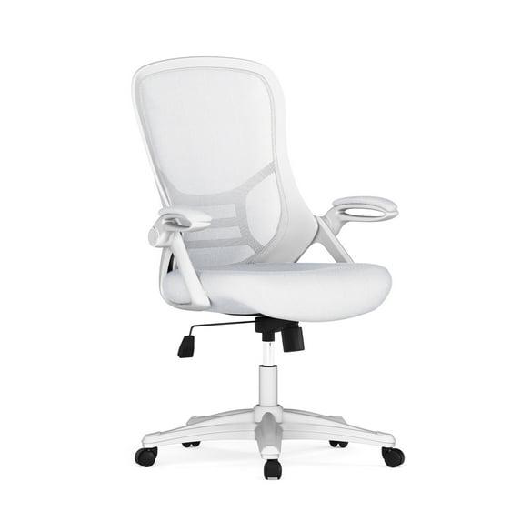 Flash Furniture Cappello High-Back Mesh Swivel Ergonomic Office Chair with Flip-Up Arms