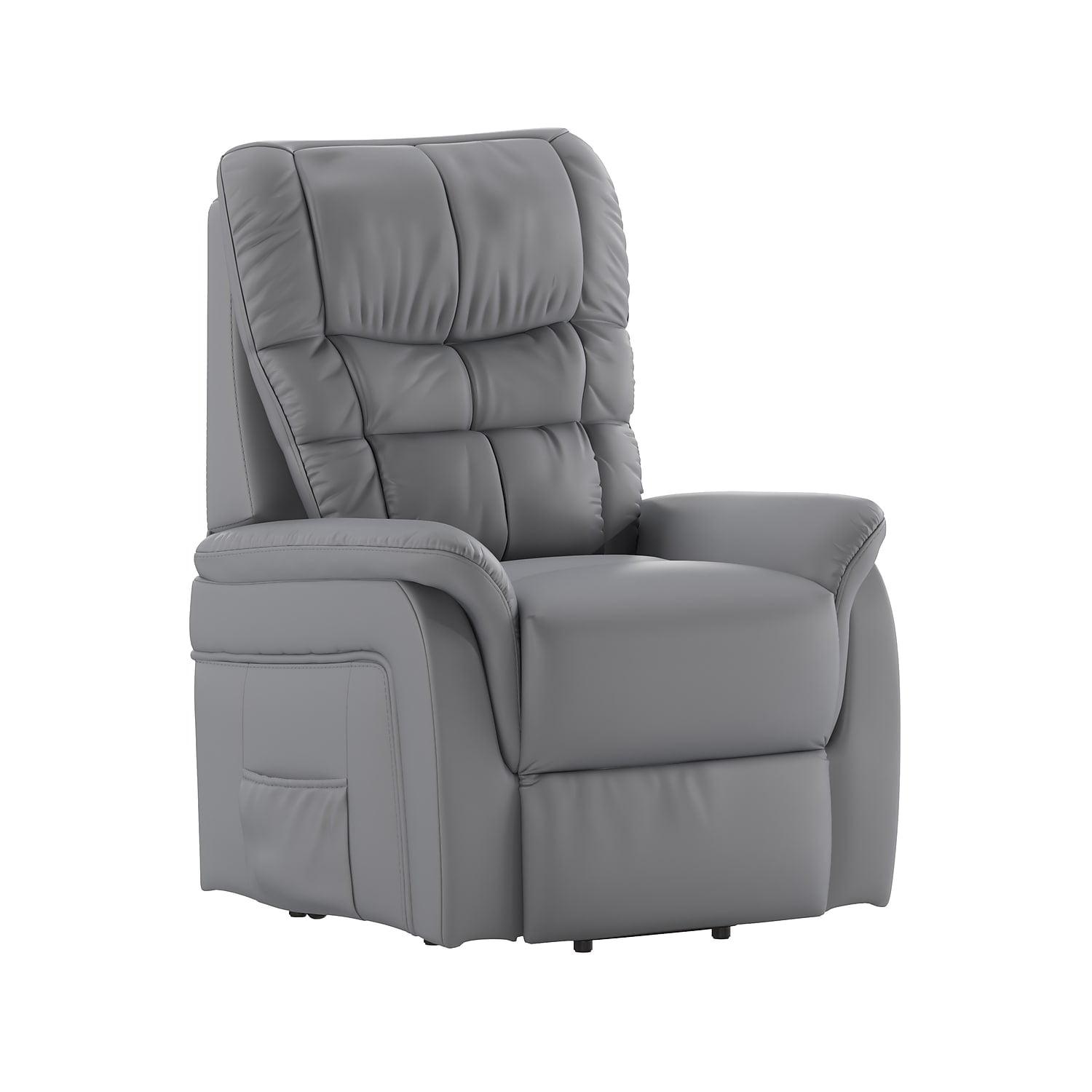 Flash Furniture Bonnevie Electric Remote Powered Eldery Lift Recliner