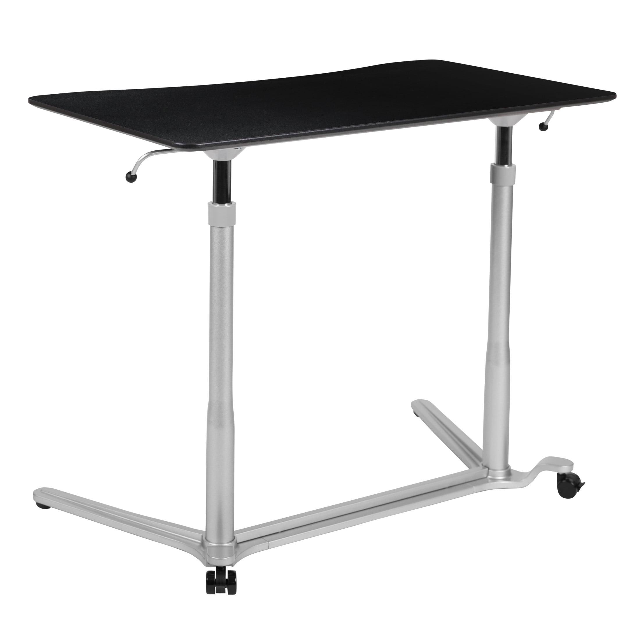 Flash Furniture Sit-Down, Stand-Up Ergonomic Computer Desk - Standing Desk