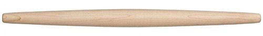 Handcrafted French Style Maple Wood Rolling Pin, 20 inch