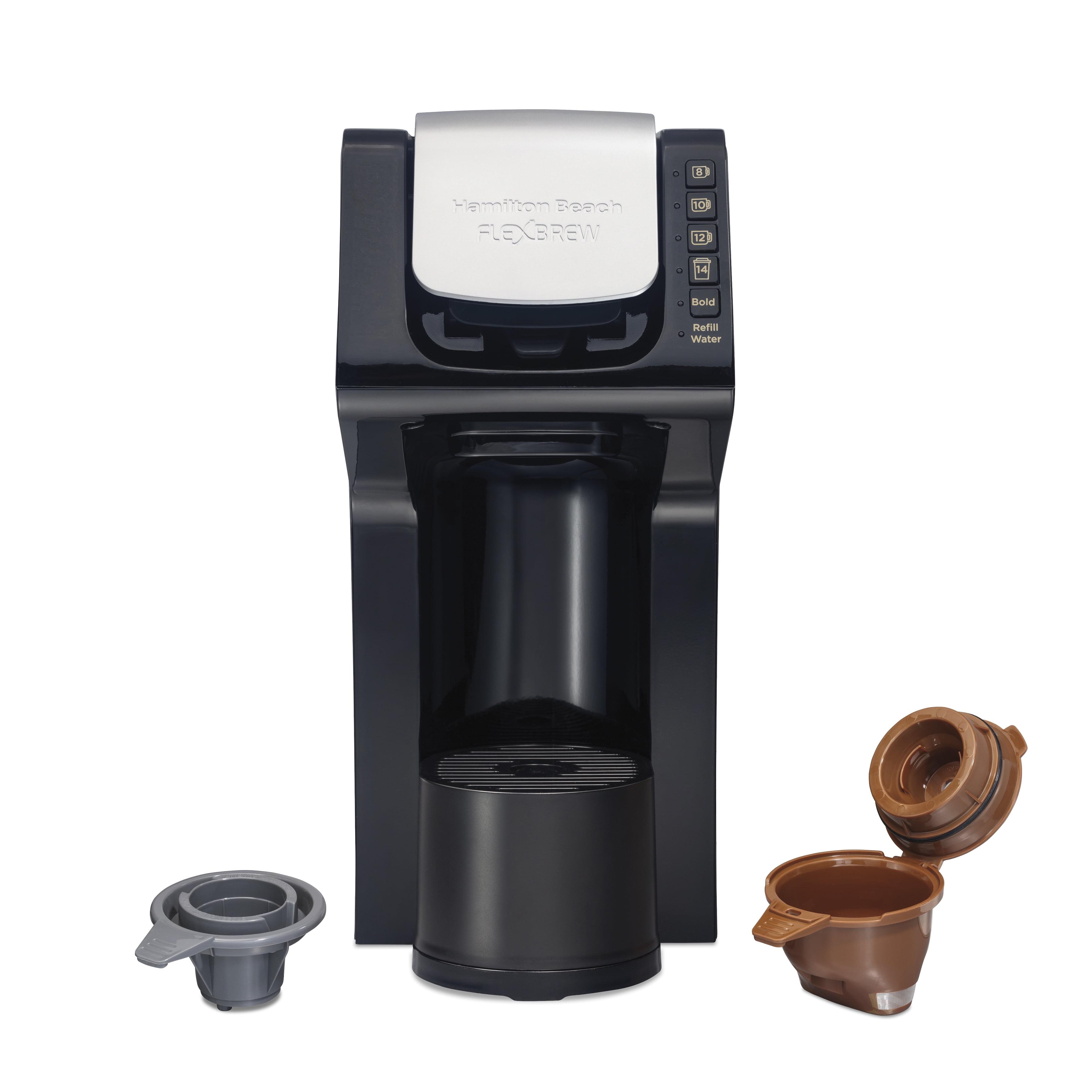 Hamilton Beach Single-Serve Coffee Maker 49901: K-Cup Compatible, 6 Cup Capacity, 1400W, Black, Electric