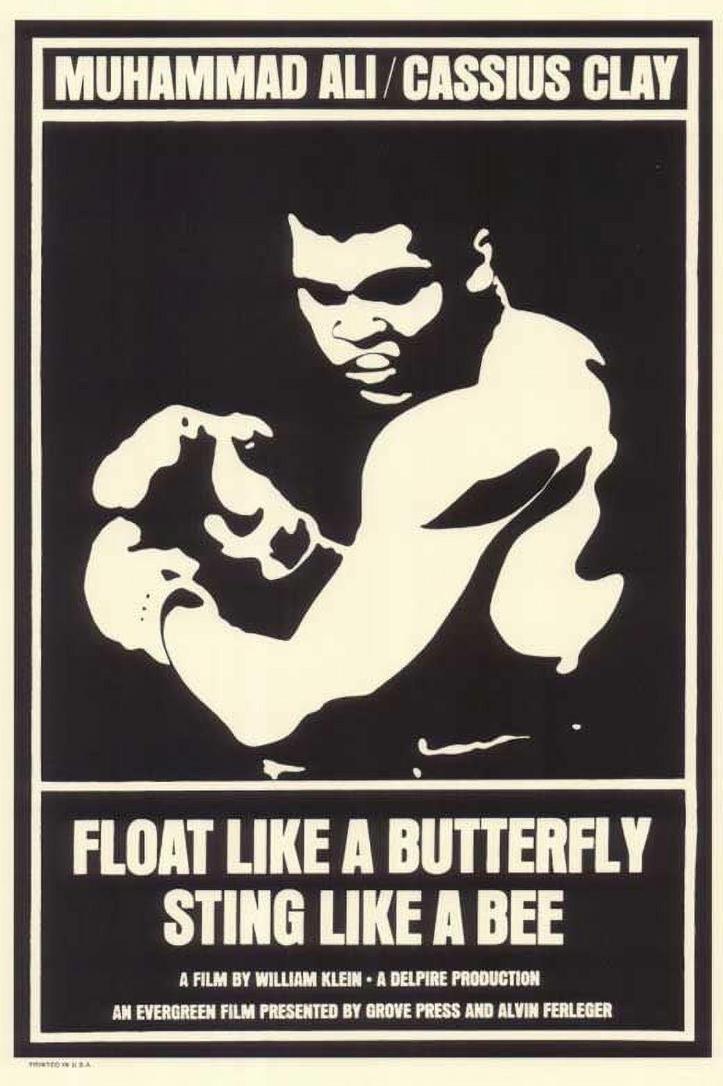 Float Like a Butterfly Sting Like a Bee - movie POSTER (Style A) (11" x 17")