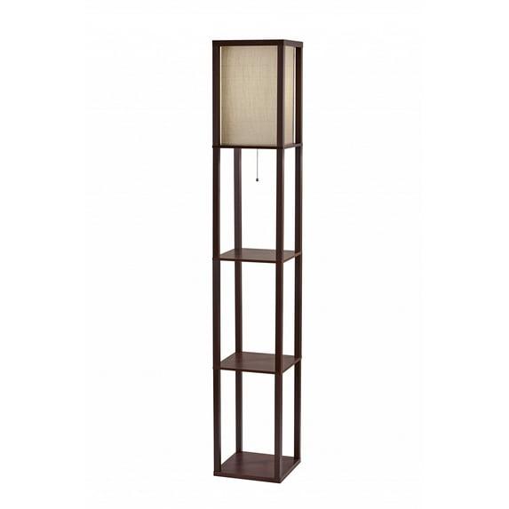 ZeaZu 63'' Column Floor Lamp with Outlet