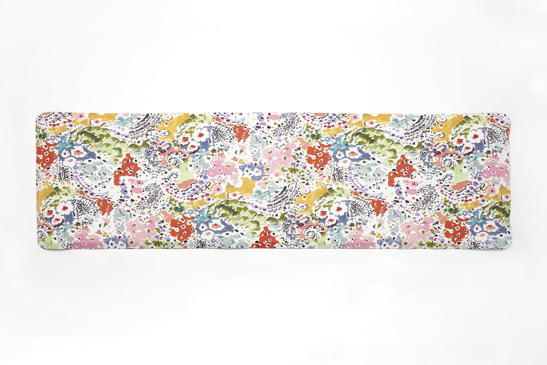 Teddi Multicolor Floral Anti-Fatigue Kitchen Mat 60" x 20"