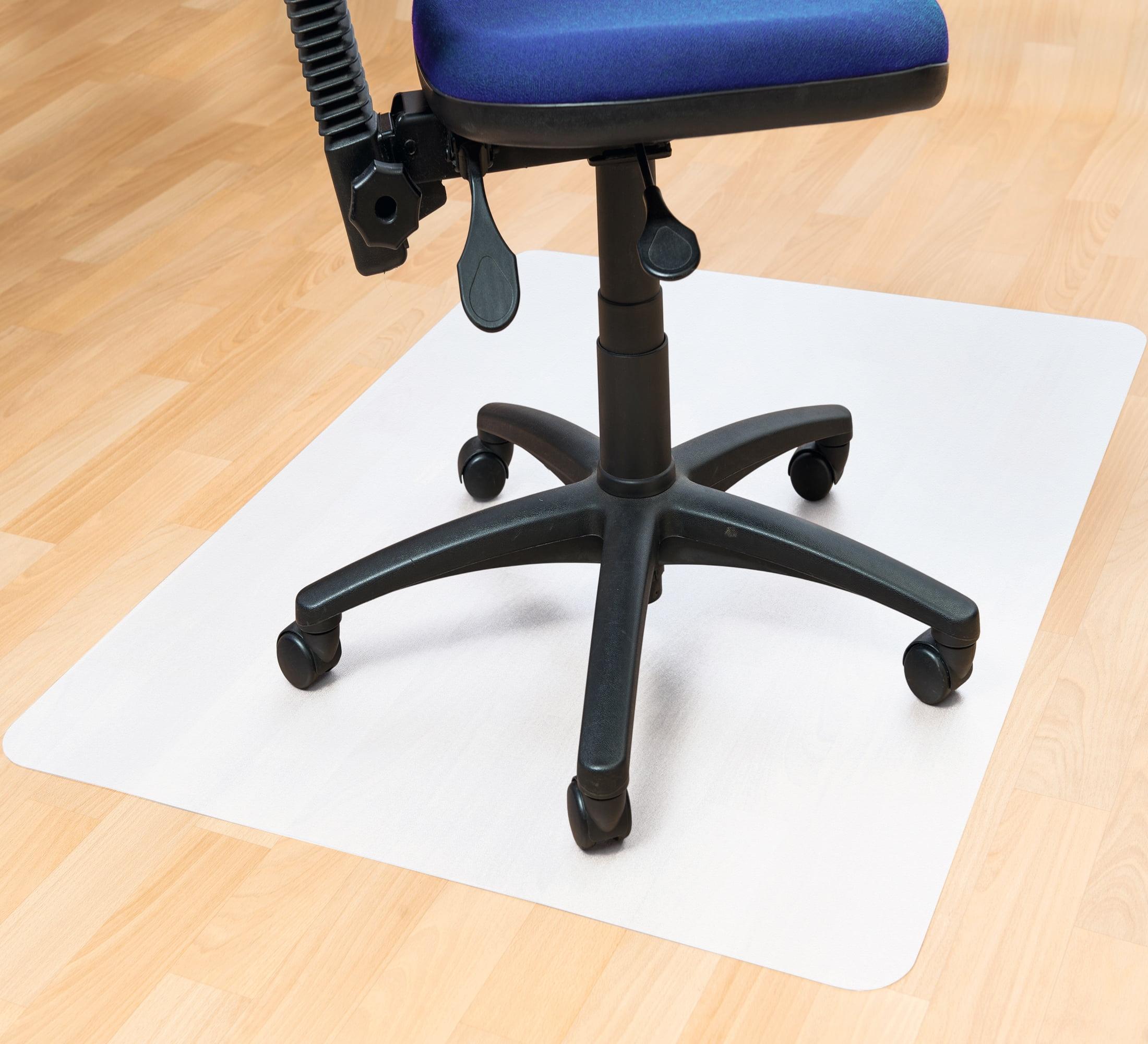 Floortex - Revolutionmat Polypropylene Rectangular Anti Slip Chair Mat for Hard Floors Translucent