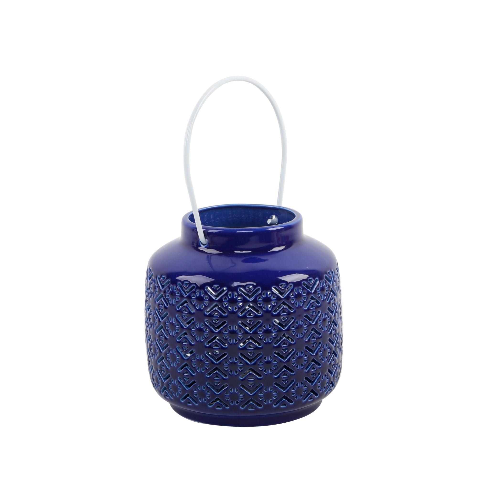 9.5'' H Concrete / Cement Tabletop Lantern