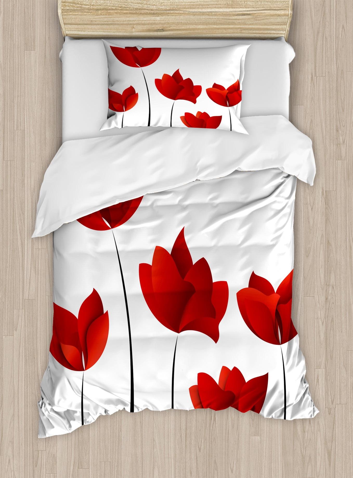 Floral Traditional Floral Duvet Cover Set
