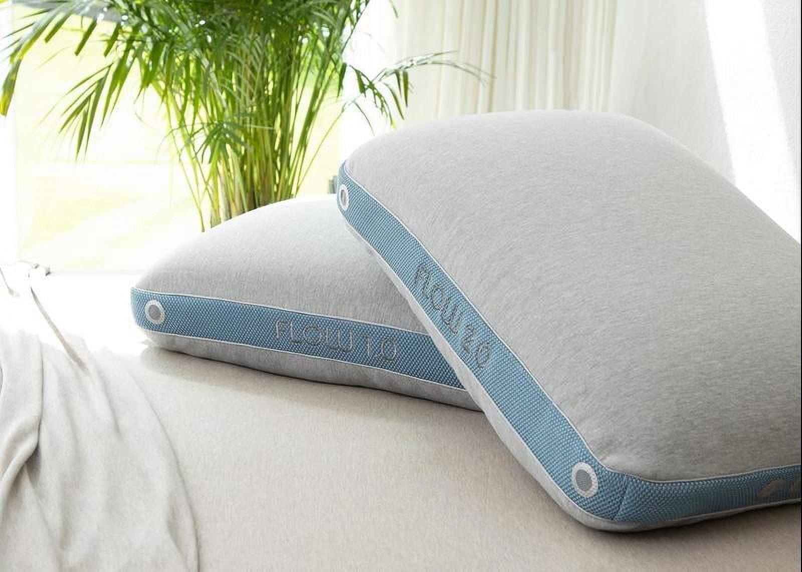 Bedgear Bedgear Flow Performance Pillow - Breathable Bed Pillow - Medium - Washable Cover