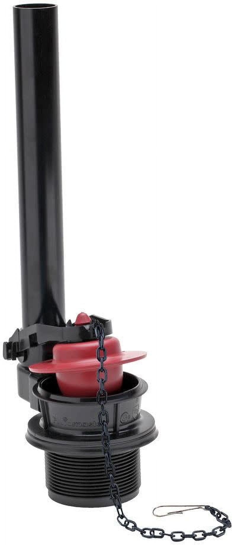 Fluidmaster Universal 2" Black and Red Toilet Flush Valve Kit