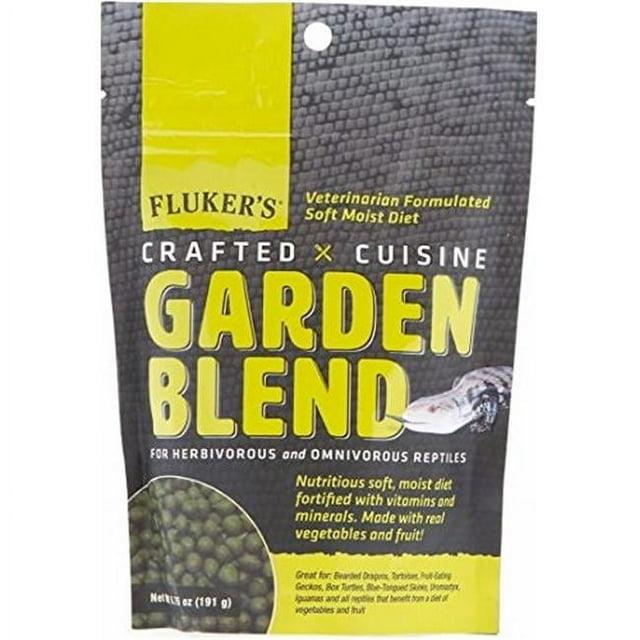Flukers Crafted Cuisine Garden Blend Reptile Diet [Reptile, Foods Dry] 6.75 oz
