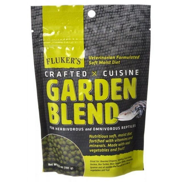 Flukers Crafted Cuisine Garden Blend Reptile Diet [Reptile, Foods Dry] 6.75 oz
