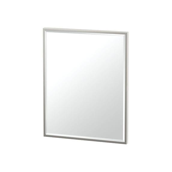 Modern Wall Mount Framed Rectangle Bathroom Vanity Mirror | Decorative Beveled MirrorFor Bedroom, Entryway, Livingroom | Mount Landscape or Portrait