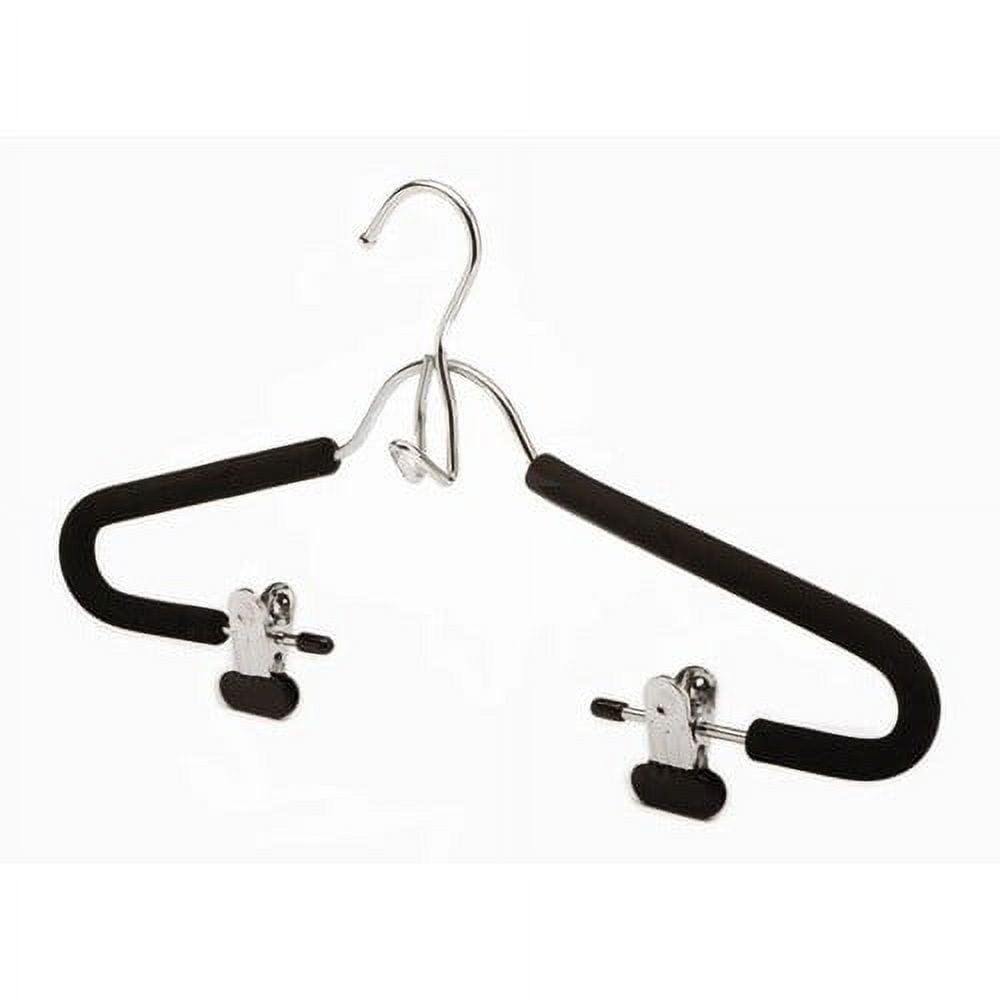 Only Hangers Inc. Metal Non-Slip Hangers With Clips for Suit/Coat (Set of 10)