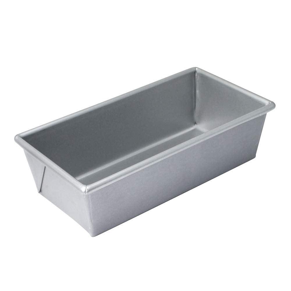 Focus Foodservice 9-Inch Aluminum Loaf Pan with Silicone Glaze