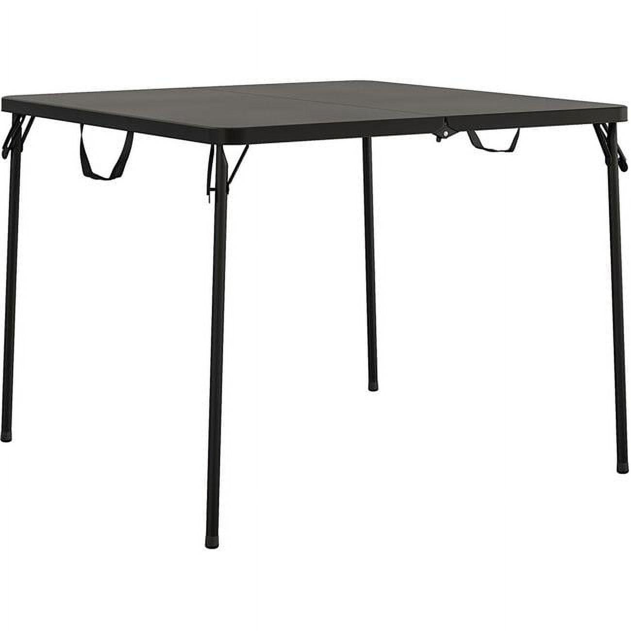 COSCO XL 38.5" Fold-in-Half Card Table w/ Handle