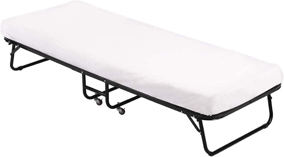 FDW Foldable Cot with Mattress