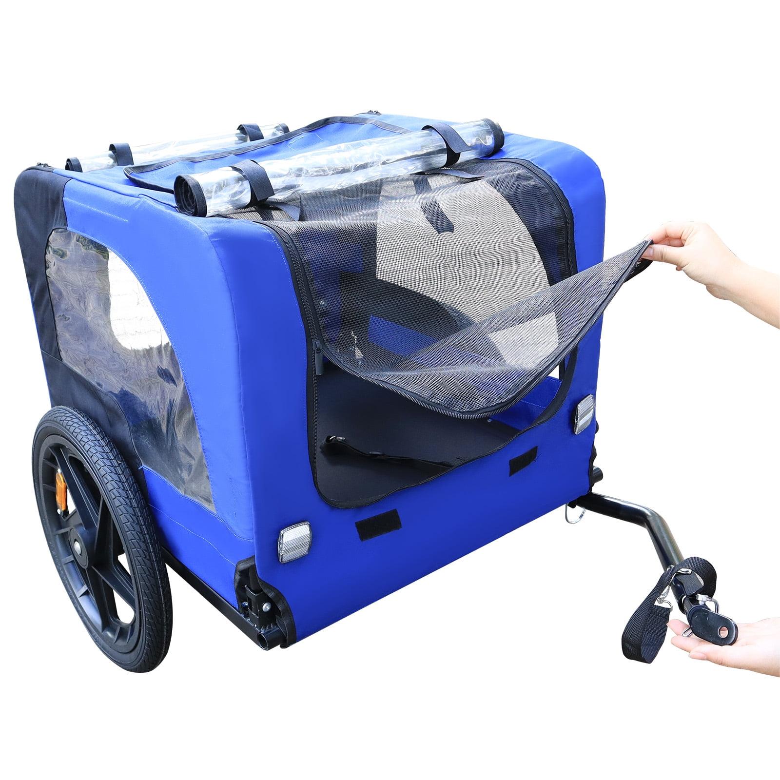 Pet Bike Trailer ,Foldable Dog Bike Trailers,