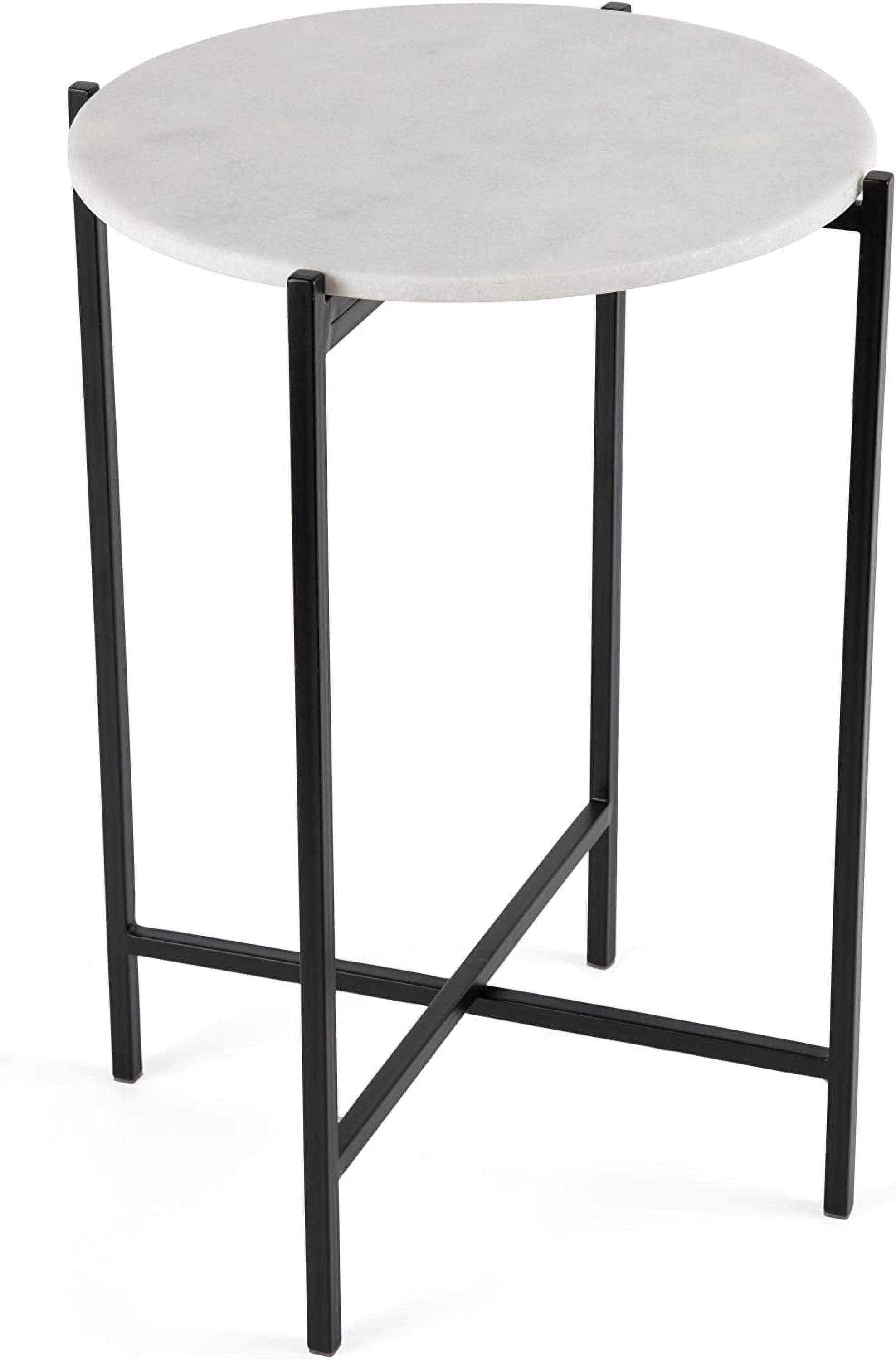 BirdRock Home Marble Tray Top End Table