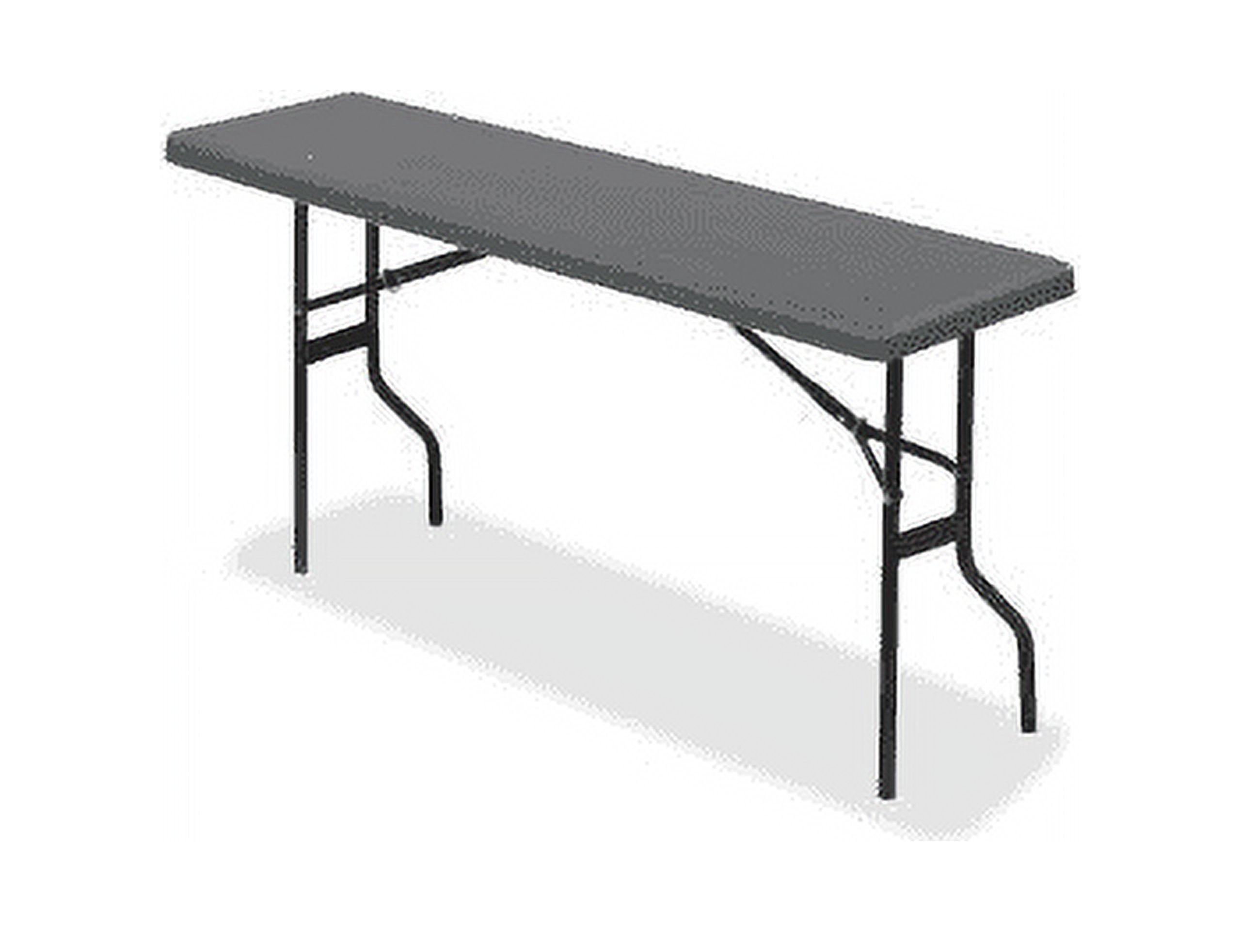 Folding Table 18"x60" Charcoal