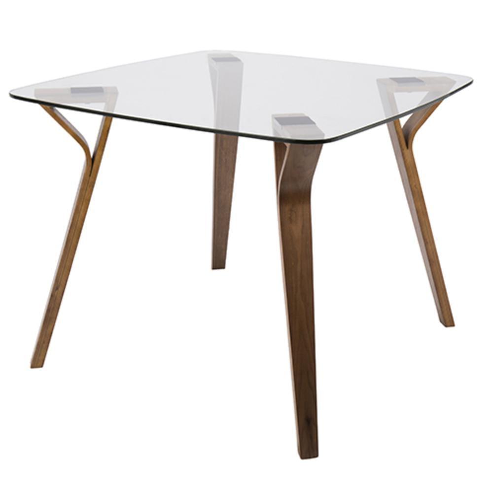 38" Folia Mid-Century Modern Dining Table - LumiSource