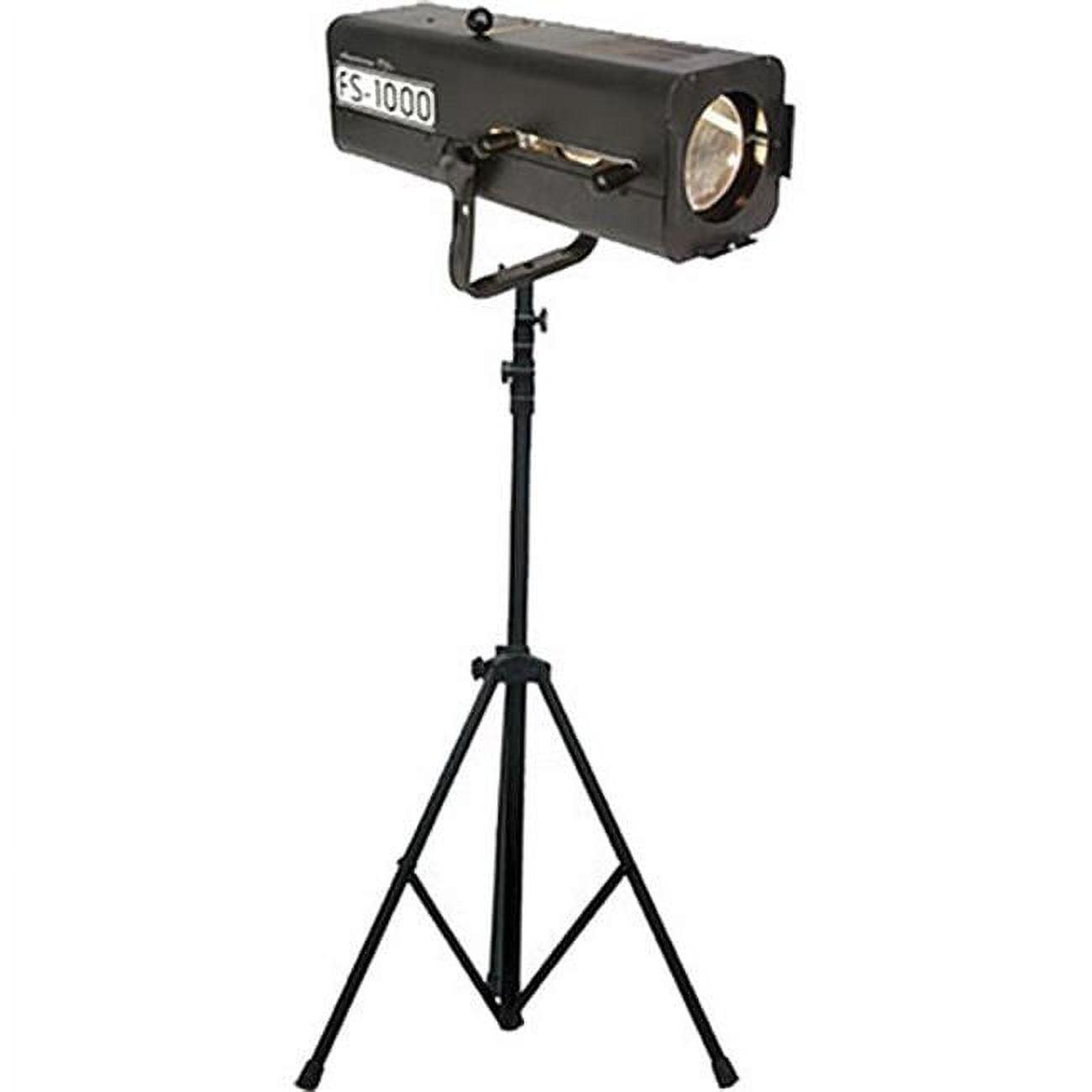 Black Aluminum 575W Halogen Follow Spot Light with Tripod