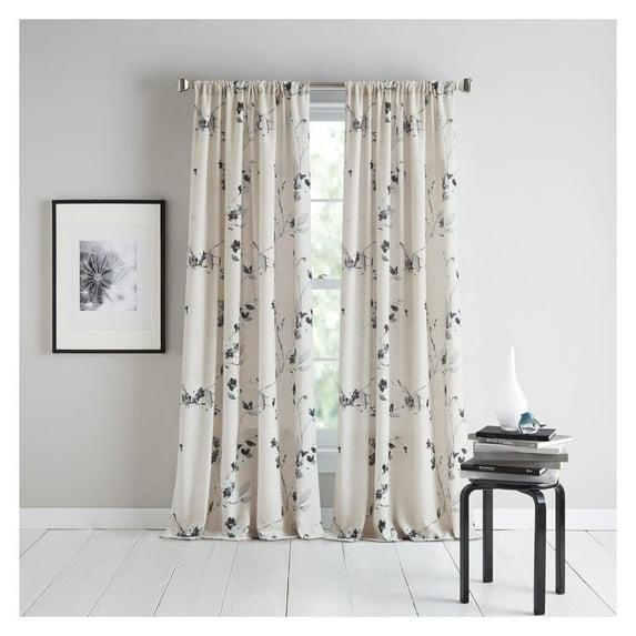DKNY DKNY Fontana Mid Grey Curtain Panel Pair