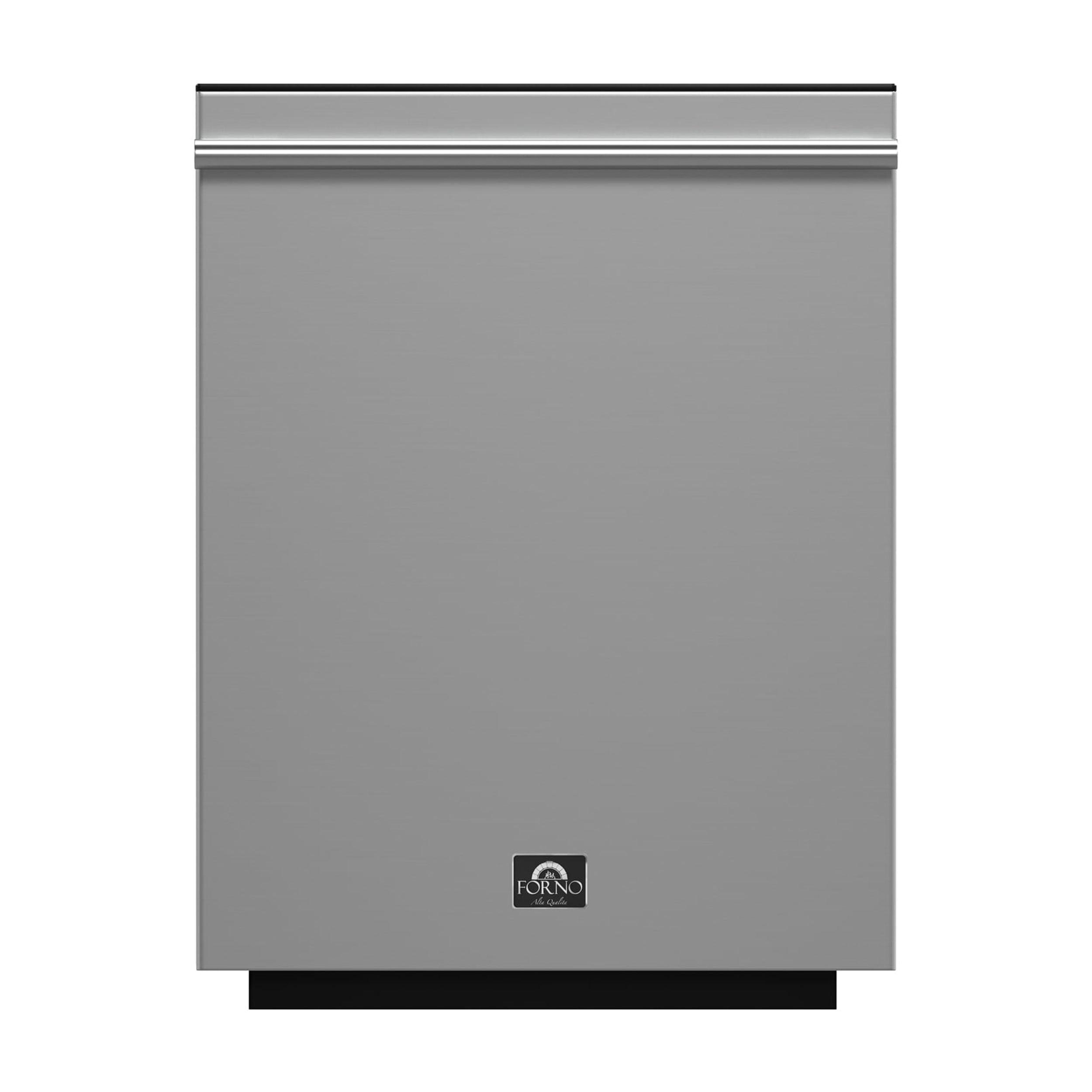 Pozzo 24 in. Built-In Tall Tub Top Control Stainless Steel Dishwasher, 49 dBA