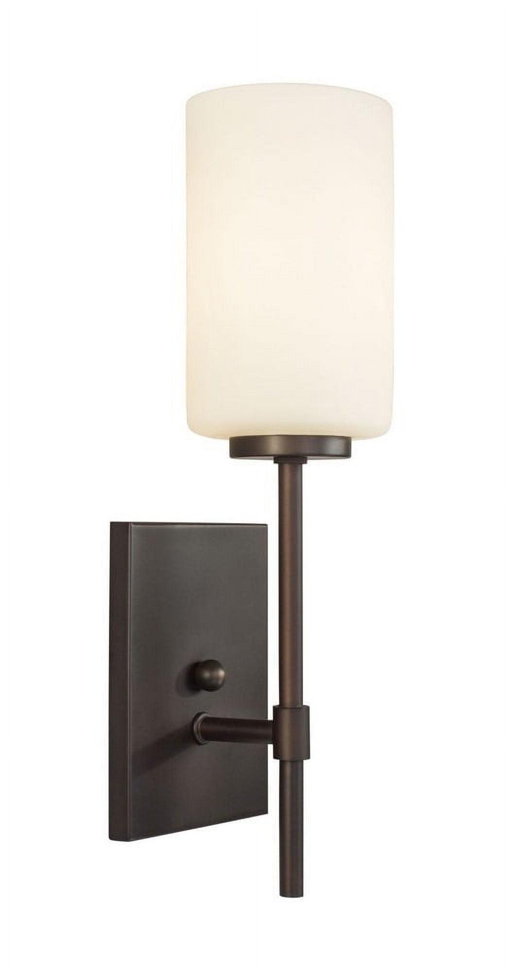 Forte Lighting 2612-01 Faye Wall Sconce - Bronze