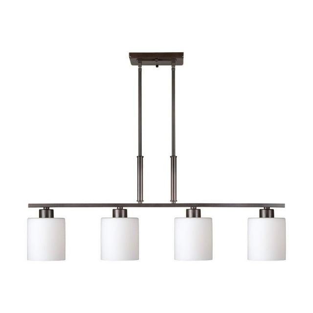 Forte Lighting 2664-04 Fiona 4 Light 35" Wide Linear Pendant - Bronze