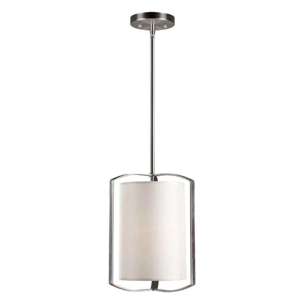 Forte Lighting - Flynn - 1 Light Mini Pendant-12 Inches Tall and 9 Inches