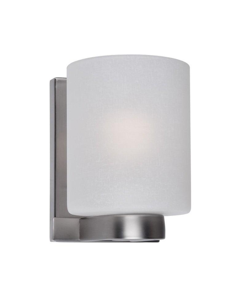 Brushed Nickel 7.25" Direct Wired Electric Wall Sconce