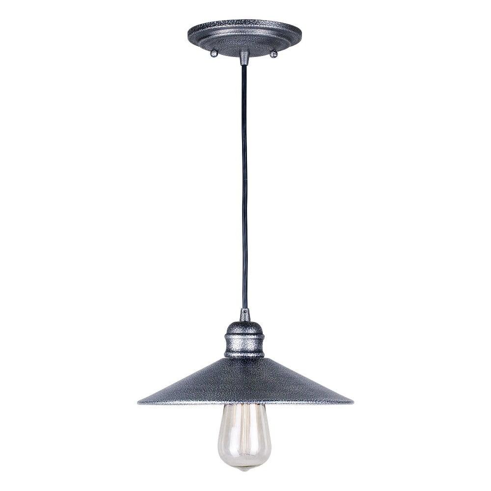 Bronze Industrial Gray Mini Pendant Light 4.5" Height