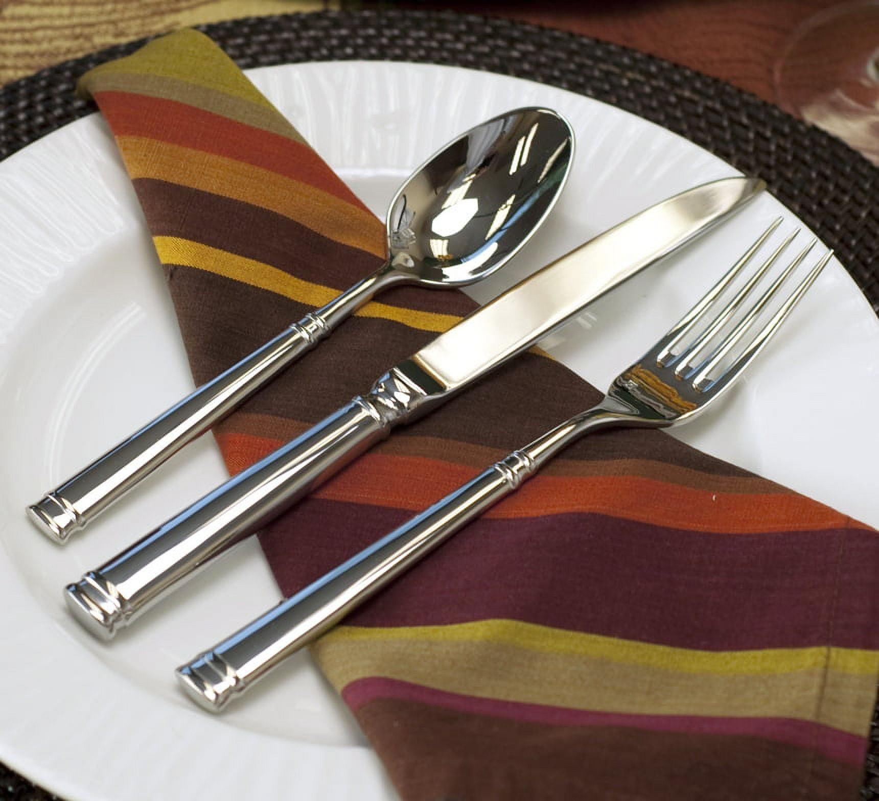 Fortessa 20-Piece Polished Stainless Steel Flatware Set