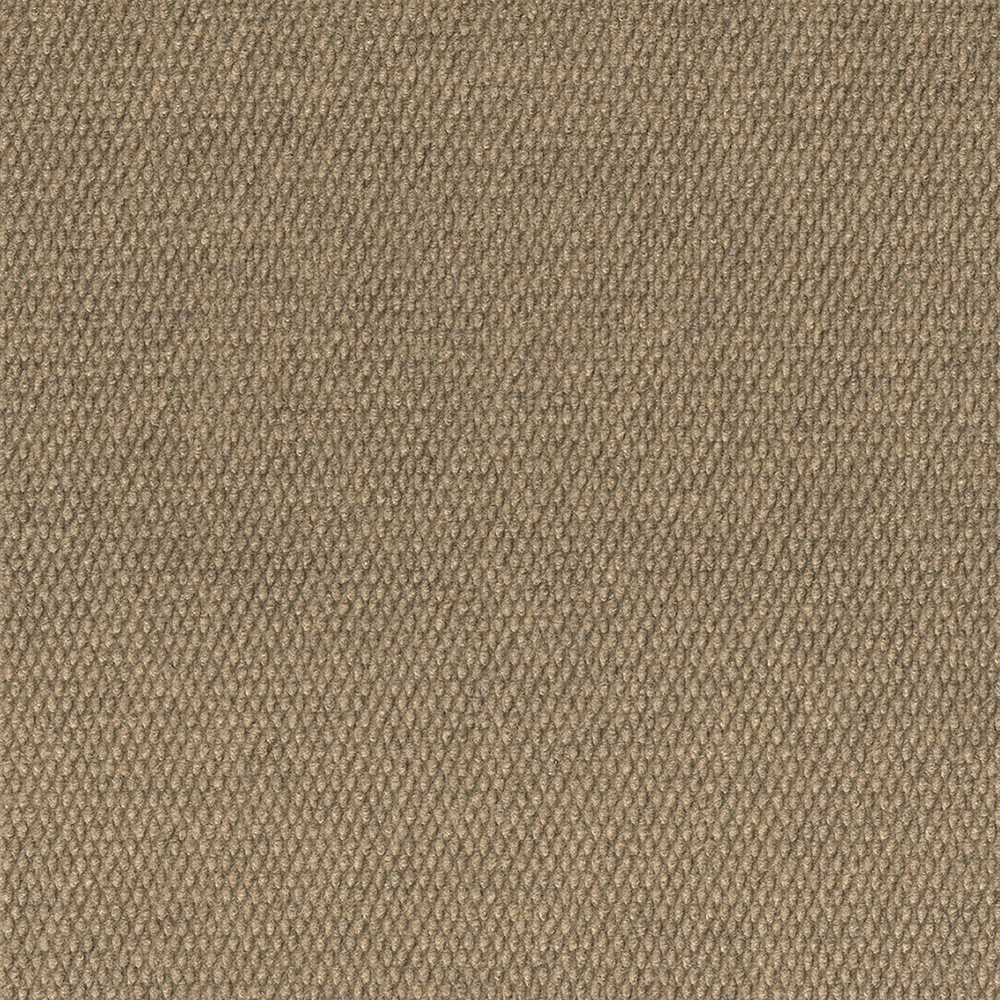 18" 16pk Hobnail Carpet Tiles Chestnut - Foss Floors: Indoor/Outdoor, Easy Install, Pet-Friendly