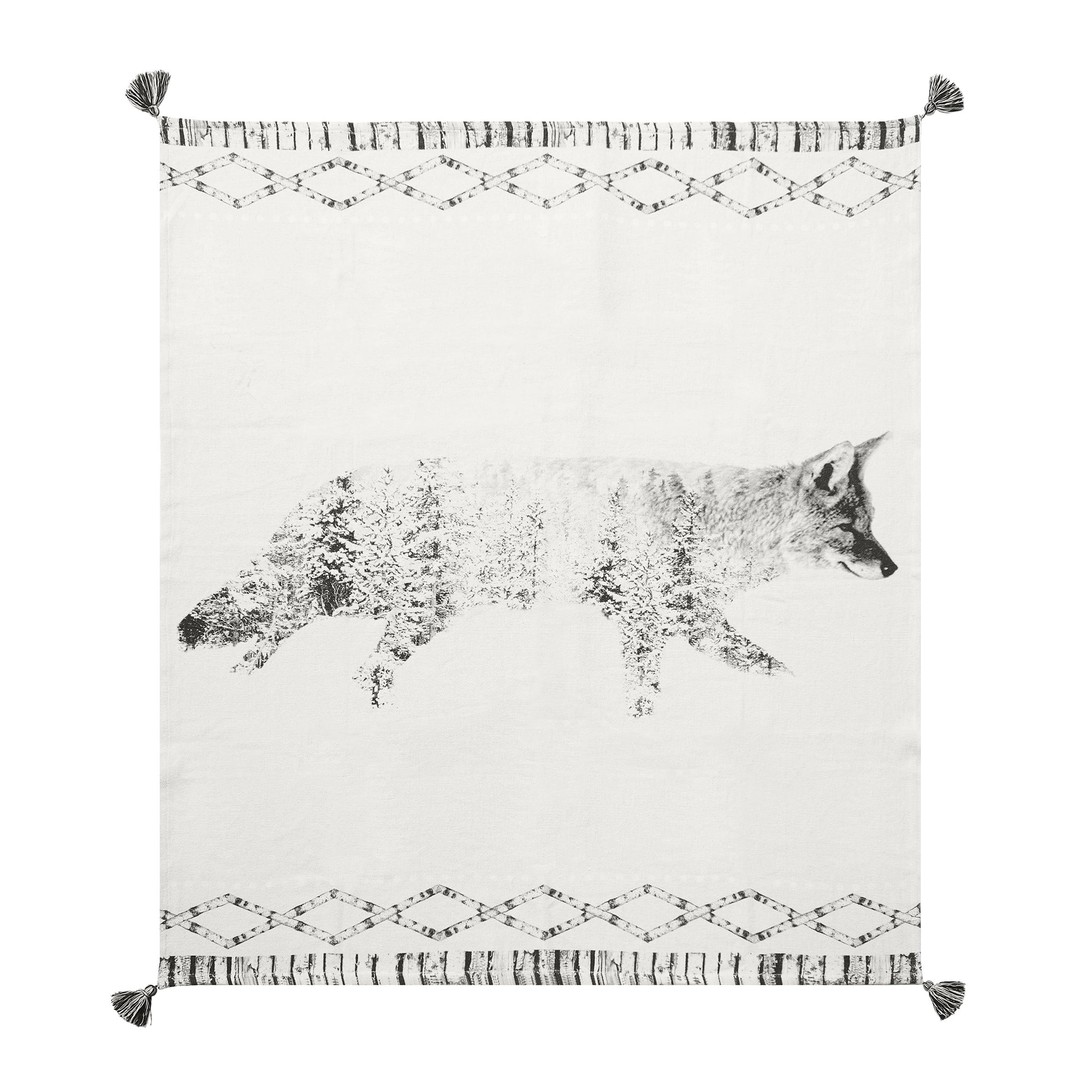 C&F Home Fox Forest Printed Throw Blanket