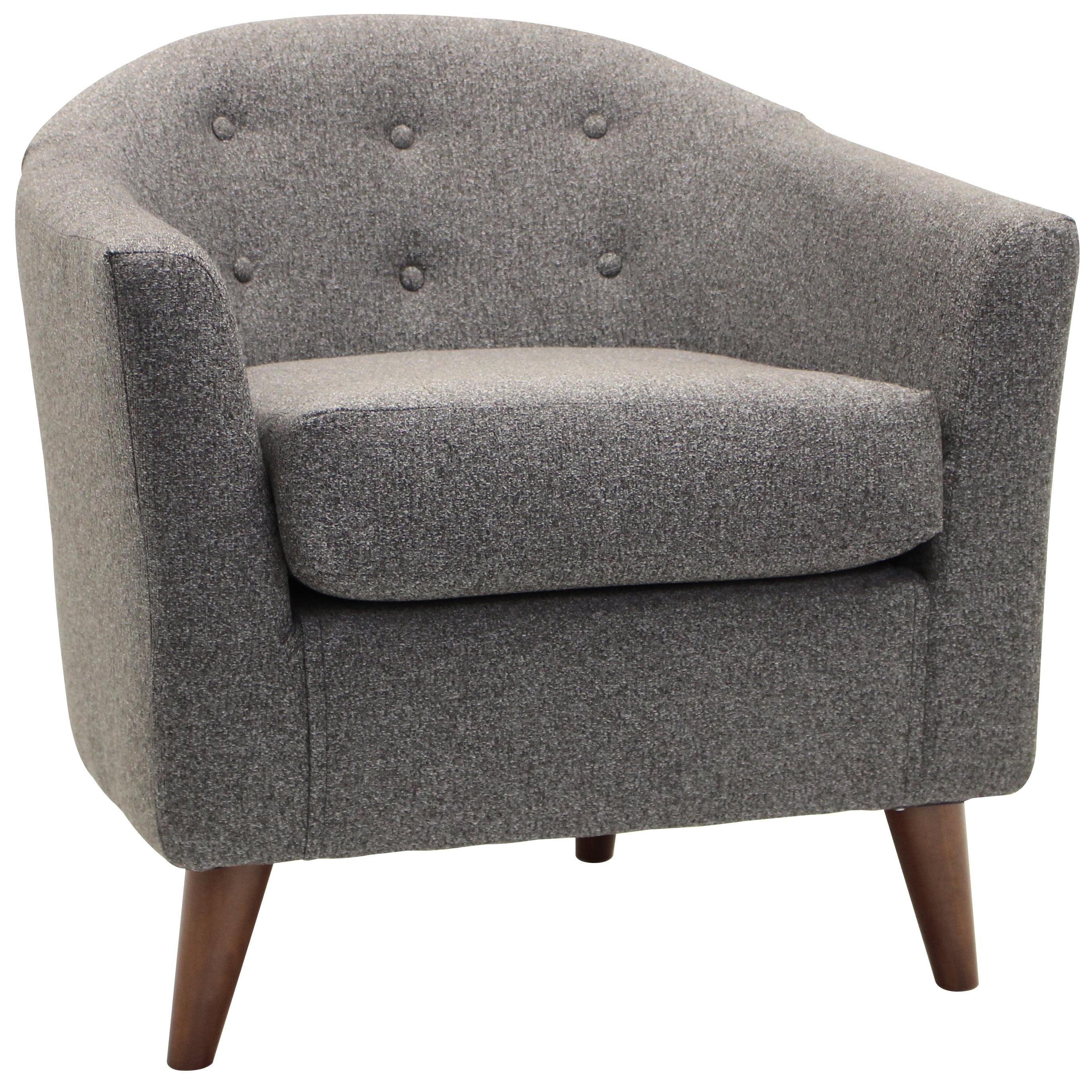 Fox Hill Trading Marissa Accent Chair, Gray