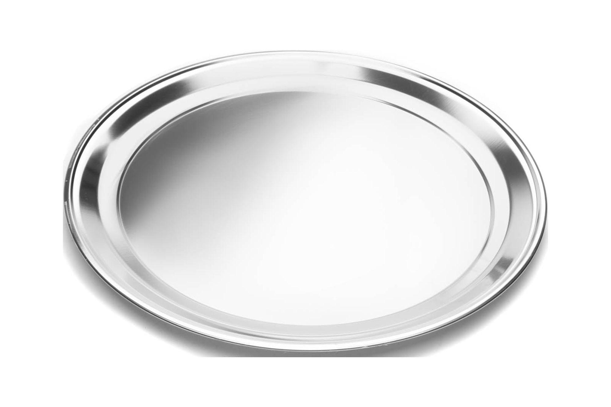 Fox Run Brands Non Stick Stainless Steel 16.25 in. Pizza Pan