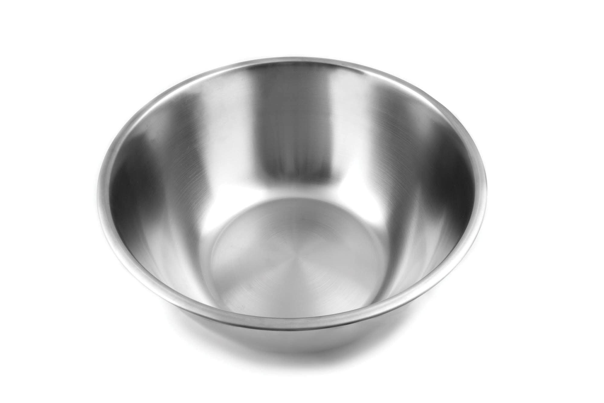 Fox Run Brands Large Mixing Bowl, Stainless Steel, 10.75-Quart