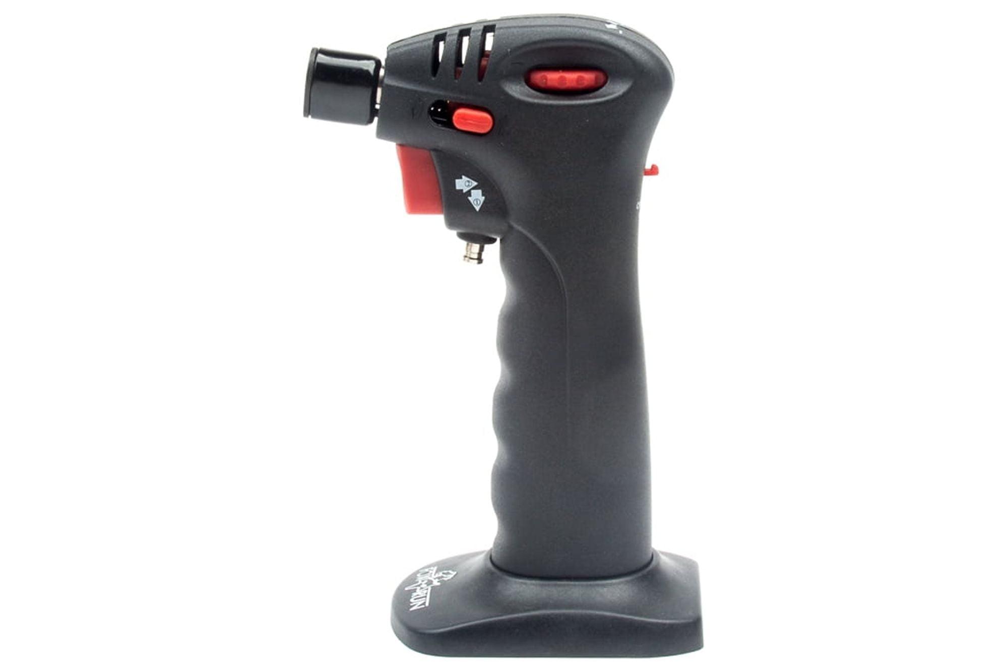 Black Butane Crème Brûlée Torch with Safety Lock