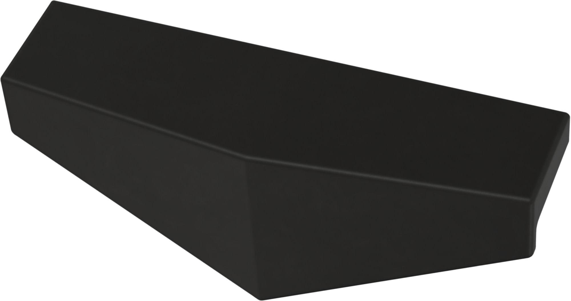 Half Diamond Dual Mount Kitchen Cabinet or Furniture Drawer 3" Center Finger Pull Multipack