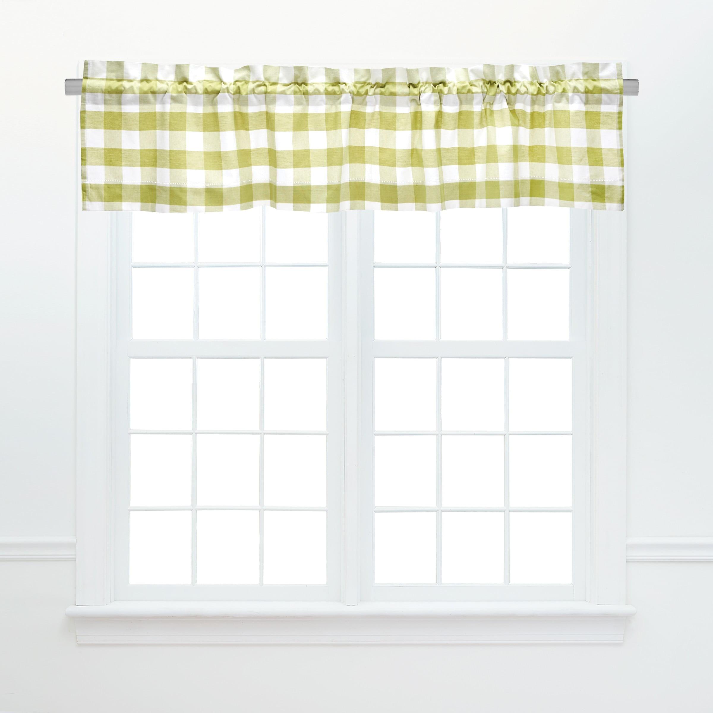 C&F Home Franklin Cotton Valance Window Treatment (Set of 2)