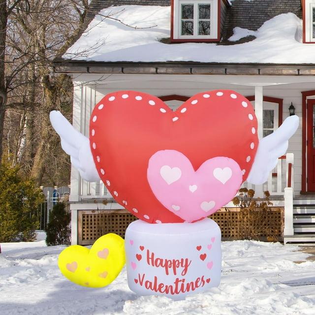Fraser Hill Farm Heart with Wings Inflatable