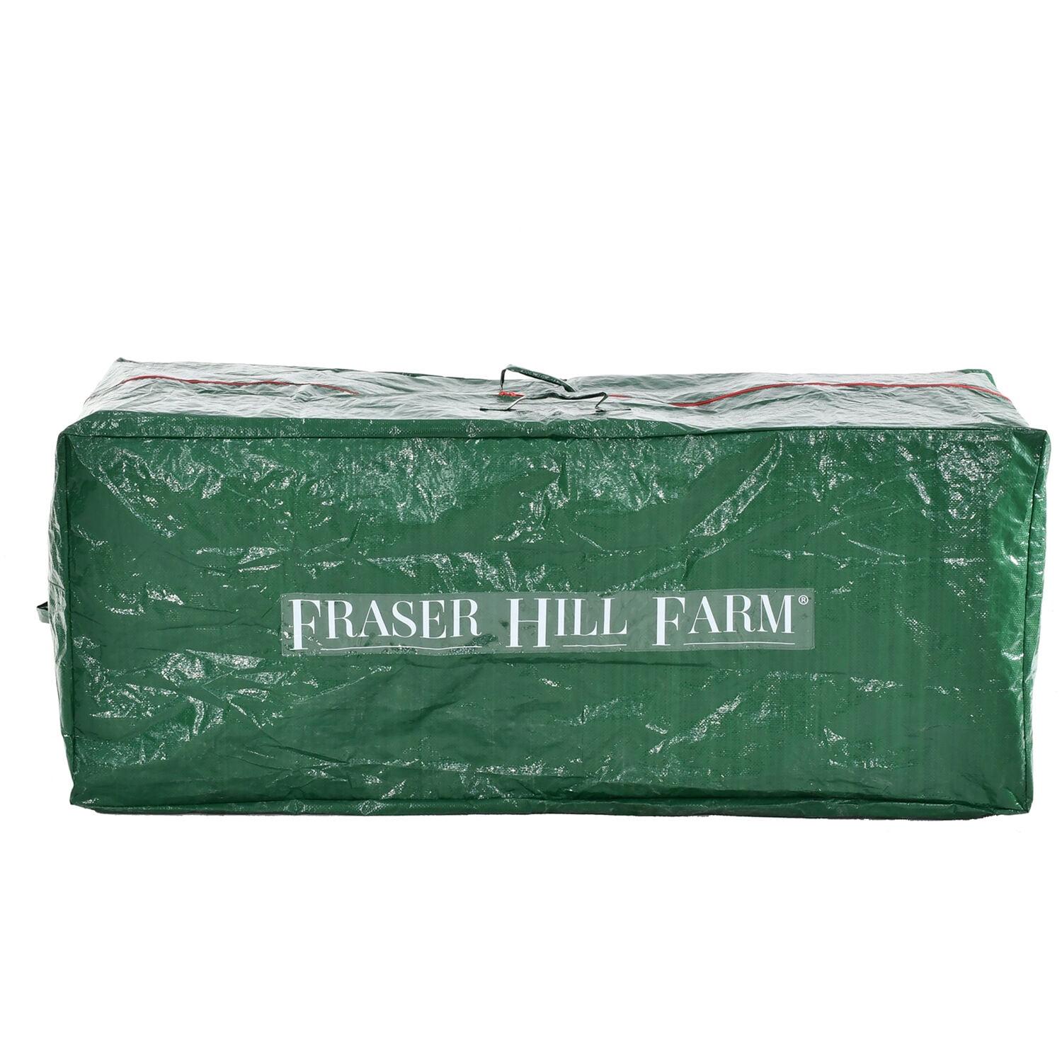 Fraser Hill Farm Christmas Tree Heavy Duty Storage Bag for Disassembled Artificial Trees up to 7.5 Feet Tall