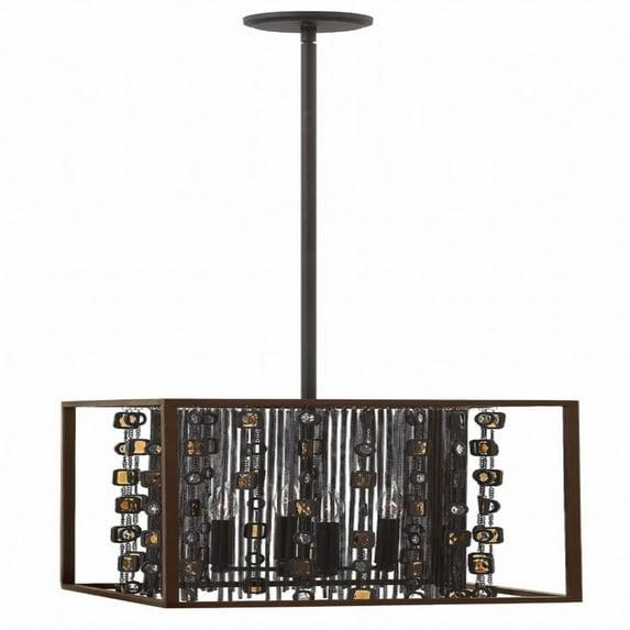 Mercato 4 - Light Square / Rectangle Chandelier