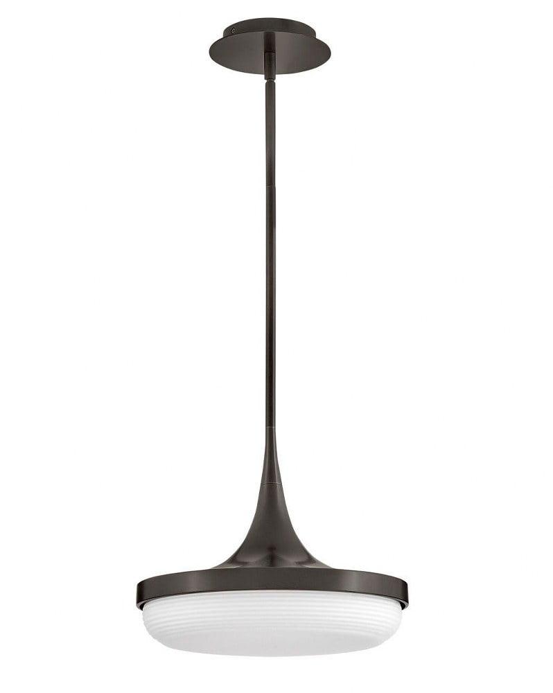 Elsa Integrated LED Convertible Pendant w/ Cased Opal Glass