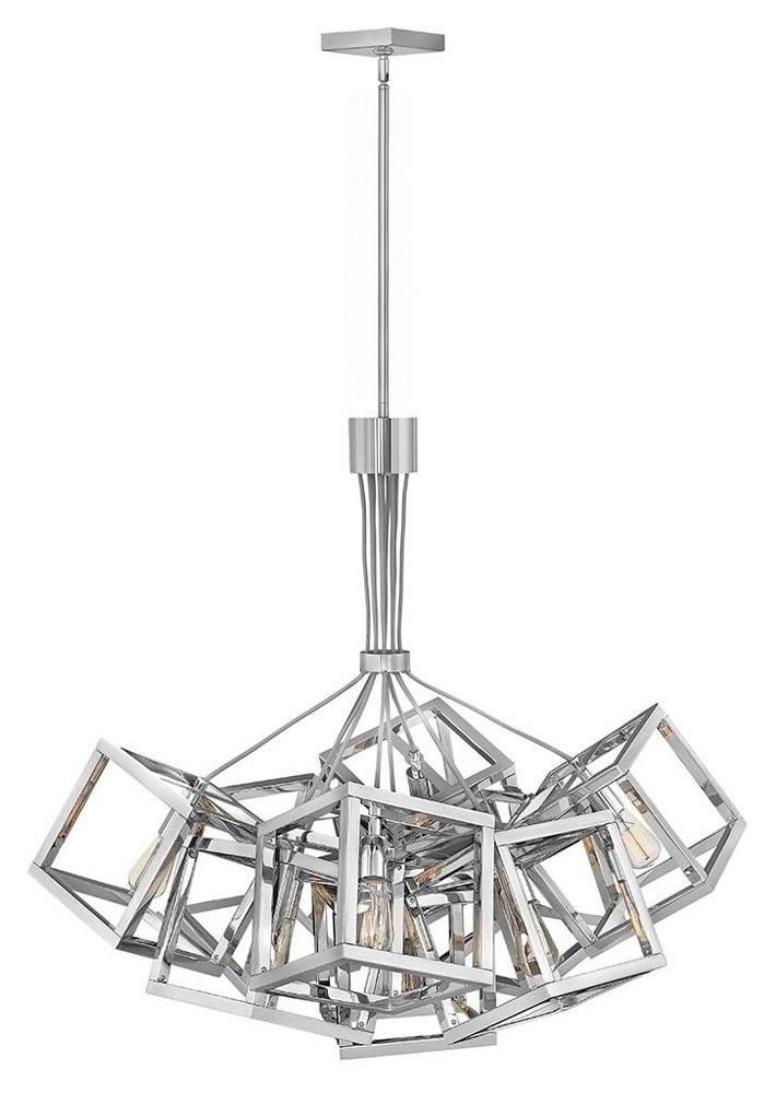 Fredrick Ramond 9 - Light Silver Cluster Pendant